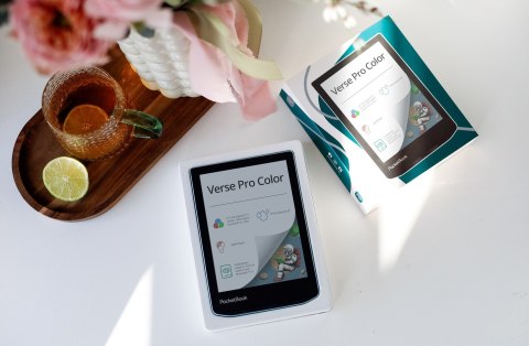 Ebook PocketBook Verse Pro Color 634 6" E-Ink Kaleido 3 16GB Wi-Fi Stormy Sea (WYPRZEDAŻ)