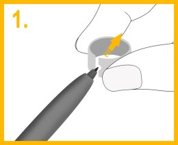 ONYX Końcówki do rysika Onyx Boox Marker Tips Max 2/Note/Nova 5pcs Czarne