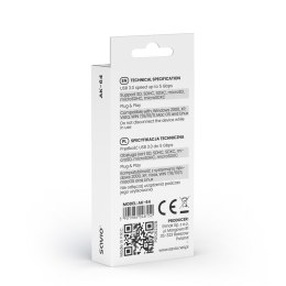 SAVIO SAVIO CZYTNIK KART SD, USB 3.0 AK-64