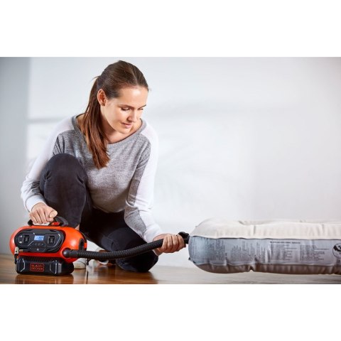 Kompresor Akumulatorowy BDCINF18N Black+Decker Kompresor Akumulatorowy BDCINF18N Black+Decker
