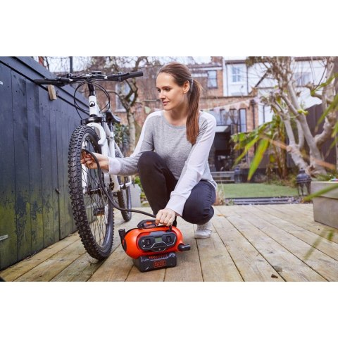 Kompresor Akumulatorowy BDCINF18N Black+Decker Kompresor Akumulatorowy BDCINF18N Black+Decker