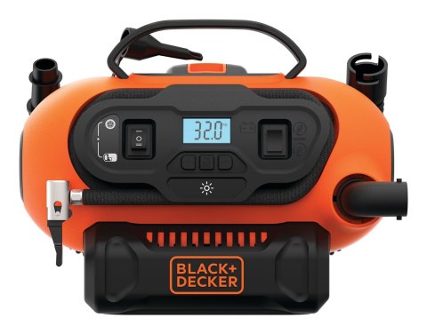 Kompresor Akumulatorowy BDCINF18N Black+Decker Kompresor Akumulatorowy BDCINF18N Black+Decker