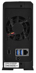 Synology NAS Synology DS124; Tower; 1x (3.5" SATA HDD); Realtek RTD1619B; ,1GB DDR4, 1x 1GbE RJ-45