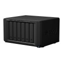 Synology NAS Synology DS1621+; Tower; 6x (3.5"/2.5" SATA HDD/SSD); AMD Ryzen V1500B, 4 GB DDR4 (max. 32GB),4 x 1GbE RJ-45