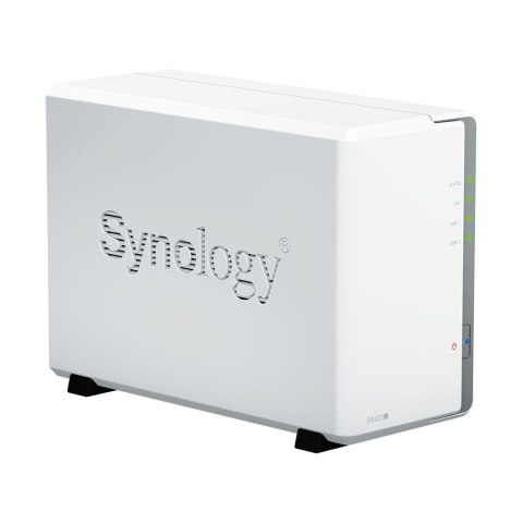 NAS Synology DS223j; Tower; 2x (3.5" SATA HDD); Realtek RTD1619B; ,1 GB DDR4, 1x 1GbE RJ-45 NAS Synology DS223j; Tower; 2x (3.5" SATA HDD); Realtek RTD1619B; ,1 GB DDR4, 1x 1GbE RJ-45