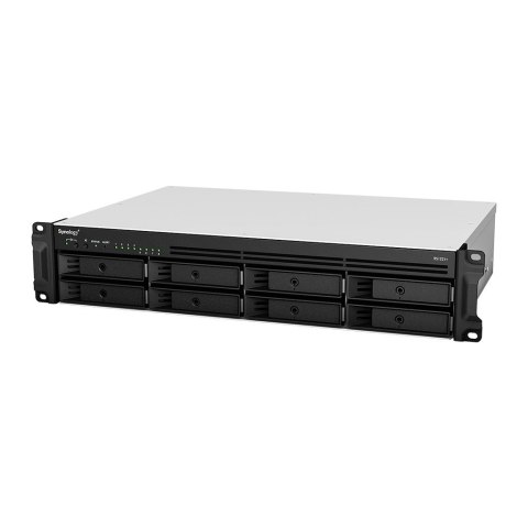 NAS Synology RS1221+, 2U RACK, 8x (3.5" SATA HDD/2.5" SATA HDD), AMD Ryzen V1500B, 4 GB DDR4 ECC SODIMM, 4x 1GbE RJ-45 NAS Synology RS1221+, 2U RACK, 8x (3.5" SATA HDD/2.5" SATA HDD), AMD Ryzen V1500B, 4 GB DDR4 ECC SODIMM, 4x 1GbE RJ-45