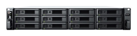 NAS Synology RS2423+; 2U RACK; 12x (3.5" SATA HDD/2.5" SATA SSD); AMD Ryzen V1780B, 8 GB DDR4 ECC UDIMM (max. 32GB), 2x 1GbE RJ- NAS Synology RS2423+; 2U RACK; 12x (3.5" SATA HDD/2.5" SATA SSD); AMD Ryzen V1780B, 8 GB DDR4 ECC UDIMM (max. 32GB), 2x 1GbE RJ-