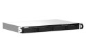 QNAP Qnap TS-464eU-8G, 1U, 4 x 2.5"/3.5" SATA , Intel Celeron N5105/N5095 4C/4T, 8GB RAM onboard (not expandable), 2 x 2.5GbE, Single