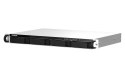 QNAP Qnap TS-464eU-8G, 1U, 4 x 2.5"/3.5" SATA , Intel Celeron N5105/N5095 4C/4T, 8GB RAM onboard (not expandable), 2 x 2.5GbE, Single