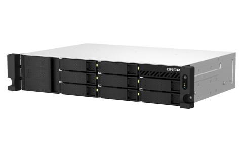 Qnap TS-864eU-8G, 2U, 8 x 2.5"/3.5" SATA, Intel Celeron N5095 4C/4T, 8 GB DDR4 onboard not expandable, 2 x 2.5GbE, Single PSU (n Qnap TS-864eU-8G, 2U, 8 x 2.5"/3.5" SATA, Intel Celeron N5095 4C/4T, 8 GB DDR4 onboard not expandable, 2 x 2.5GbE, Single PSU (n