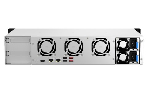 Qnap TS-864eU-RP-8G, 2U, 8 x 2.5"/3.5" SATA, Intel Celeron N5095 4C/4T, 8 GB DDR4 onboard not expandable, 2 x 2.5GbE, Redundant Qnap TS-864eU-RP-8G, 2U, 8 x 2.5"/3.5" SATA, Intel Celeron N5095 4C/4T, 8 GB DDR4 onboard not expandable, 2 x 2.5GbE, Redundant