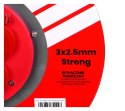 VERTEX Przedłużacz elektryczny bębnowy 25M VERTEX 3x2,5mm PB25METAL czarny