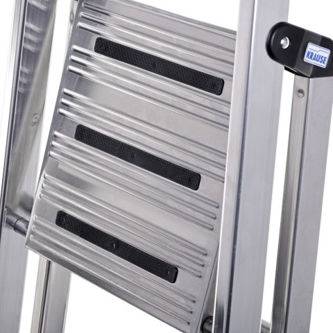 Drabina 4 stopniowa aluminiowa Krause Secury 126528 Drabina 4 stopniowa aluminiowa Krause Secury 126528