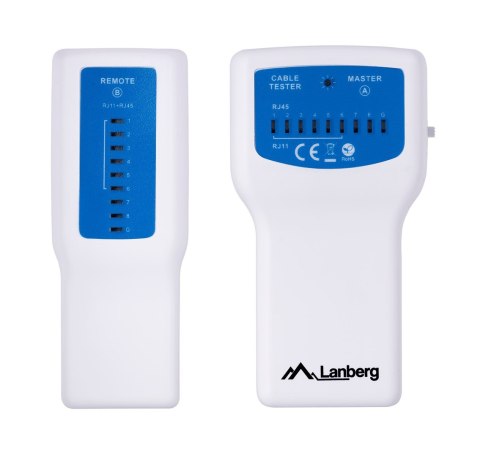 Tester kabli do kabli Lanberg NT-0402 Tester kabli do kabli Lanberg NT-0402