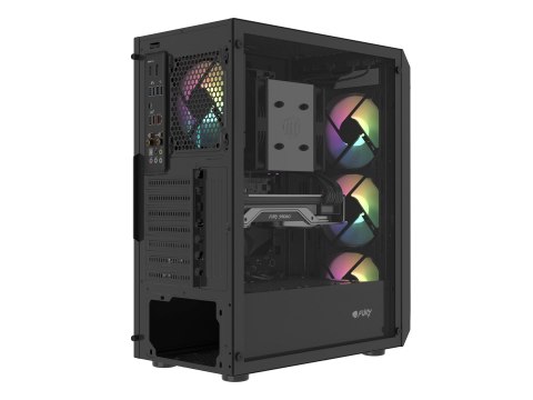 FURY OBUDOWA KOMPUTEROWA FURY SHOBO SH4F RGB MIDI Z OKNEM CZARNA FURY OBUDOWA KOMPUTEROWA FURY SHOBO SH4F RGB MIDI Z OKNEM CZARNA