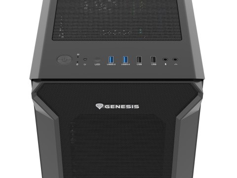 GENESIS OBUDOWA IRID 505F MIDI TOWER Z OKNEM USB 3.0 NPC-1997 GENESIS OBUDOWA IRID 505F MIDI TOWER Z OKNEM USB 3.0 NPC-1997