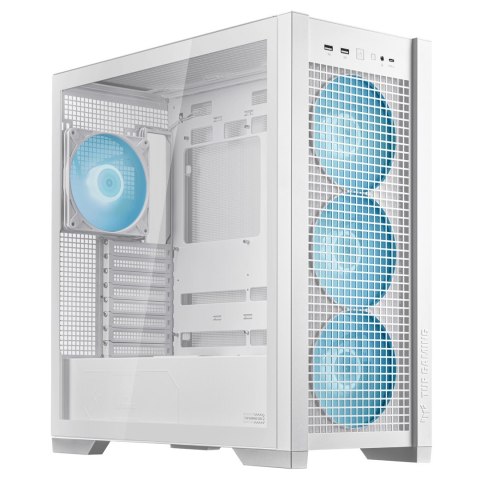Obudowa Asus TUF GAMING GT302 TG ARGB WHITE Obudowa Asus TUF GAMING GT302 TG ARGB WHITE