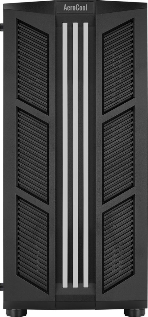 OBUDOWA AEROCOOL PGS PRIME-G-BK-v1 RGB czarna OBUDOWA AEROCOOL PGS PRIME-G-BK-v1 RGB czarna