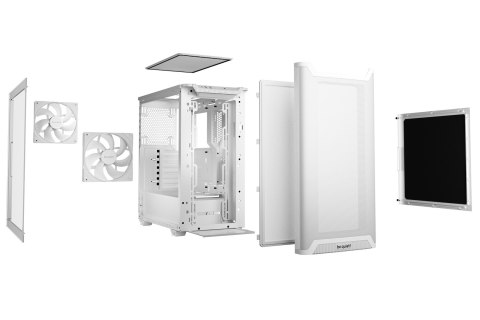 OBUDOWA BE QUIET! PURE BASE 501 Airflow Window White OBUDOWA BE QUIET! PURE BASE 501 Airflow Window White