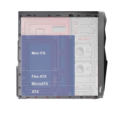 Obudowa Akyga AK995BK (ATX, Micro ATX, Mini ITX; kolor czarny) Obudowa Akyga AK995BK (ATX, Micro ATX, Mini ITX; kolor czarny)