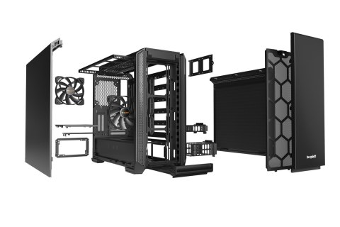 Obudowa BE QUIET! SILENT BASE 601 BG026 (ATX, Extended ATX, Mini ATX, Mini ITX; kolor czarny) Obudowa BE QUIET! SILENT BASE 601 BG026 (ATX, Extended ATX, Mini ATX, Mini ITX; kolor czarny)