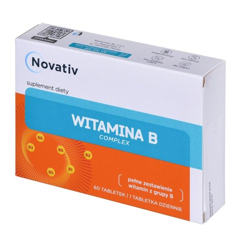 Novativ Witamina B Complex 60tabl. Novativ Witamina B Complex 60tabl.