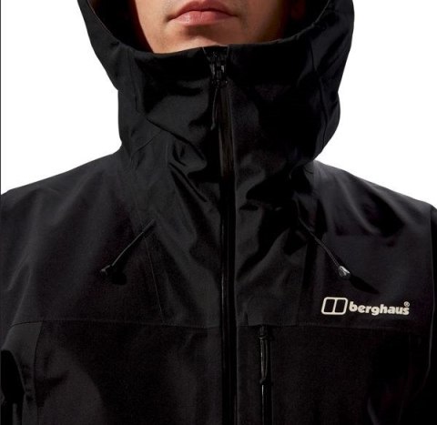 Kurtka z membraną Berghaus RIDGE-SEEKER GTX JKT BLK/BLK roz. M Kurtka z membraną Berghaus RIDGE-SEEKER GTX JKT BLK/BLK roz. M
