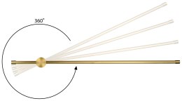 Activejet Lampa ścienna LED Activejet AJE-HILTON Patyna WW