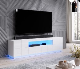 Cama MEBLE Oświetlenie szafka RTV REJA niebieskie