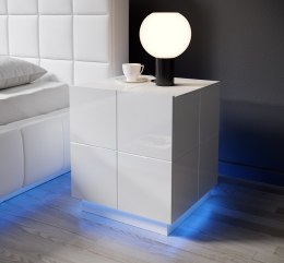Cama MEBLE Oświetlenie szafka nocna REJA niebieskie