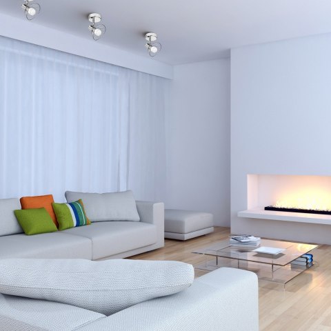 Kinkiet pojedynczy sufitowy ścienny chrom Activejet GIZEL reflektor E14 do salonu Kinkiet pojedynczy sufitowy ścienny chrom Activejet GIZEL reflektor E14 do salonu