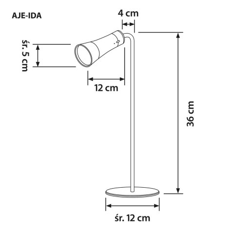 Lampka wielofunkcyjna LED Activejet AJE-IDA 4in1 Lampka wielofunkcyjna LED Activejet AJE-IDA 4in1