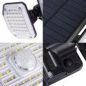 Maclean MACLEAN SOLARNA LAMPA LED Z CZUJNIKIEM RUCHU IP65 4W 3 TRYBY PRACY MCE615