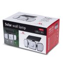 Maclean MACLEAN SOLARNA LAMPA LED Z CZUJNIKIEM RUCHU IP65 4W 3 TRYBY PRACY MCE615