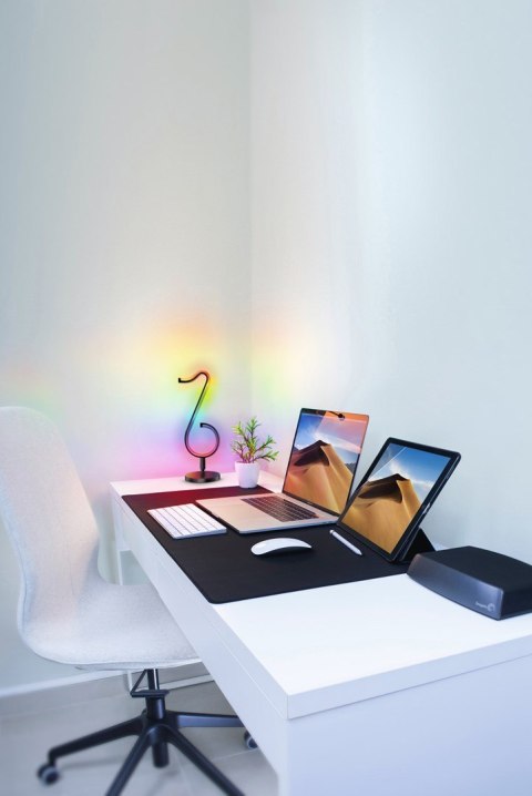 Muzyczna lampka dekoracyjna MELODY RGB Activejet zmiana kolorów w rytm muzyki z pilotem sterowanie z aplikacji Muzyczna lampka dekoracyjna MELODY RGB Activejet zmiana kolorów w rytm muzyki z pilotem sterowanie z aplikacji