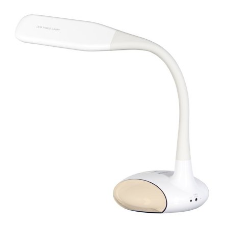 Nowoczesna lampka na biurko wielokolorowa RGB LED Activejet VENUS RGB biała z funkcją oświetlenia nocnego Nowoczesna lampka na biurko wielokolorowa RGB LED Activejet VENUS RGB biała z funkcją oświetlenia nocnego