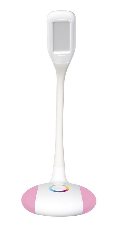 Nowoczesna lampka na biurko wielokolorowa RGB LED Activejet VENUS RGB biała z funkcją oświetlenia nocnego Nowoczesna lampka na biurko wielokolorowa RGB LED Activejet VENUS RGB biała z funkcją oświetlenia nocnego
