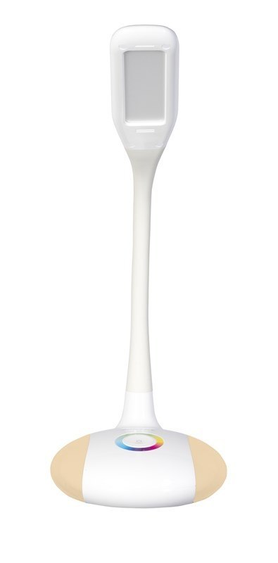 Nowoczesna lampka na biurko wielokolorowa RGB LED Activejet VENUS RGB biała z funkcją oświetlenia nocnego Nowoczesna lampka na biurko wielokolorowa RGB LED Activejet VENUS RGB biała z funkcją oświetlenia nocnego