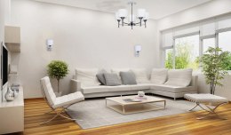 Activejet Żyrandol klasyczna lampa sufitowa wisząca Activejet MIRA Chrom potrójna 3xE27 do salonu