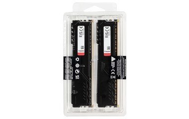 KINGSTON 32GB 3200MHz DDR4 CL16 DIMM (Kit of 2) 1Gx8 FURY Beast Black KF432C16BB1K2/32 KINGSTON 32GB 3200MHz DDR4 CL16 DIMM (Kit of 2) 1Gx8 FURY Beast Black KF432C16BB1K2/32