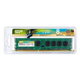 Silicon Power Pamięć RAM Silicon Power DDR3 8GB (1x8GB) 1600MHz CL11 1.35V Low Voltage UDIMM