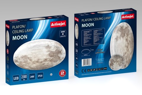 Plafon sufitowy LED Activejet AJE-MOON 24W Plafon sufitowy LED Activejet AJE-MOON 24W