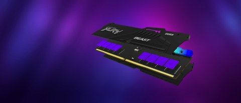 Kingston FURY DDR5 32GB (2x16GB) 5200MHz CL36 Beast Black RGB EXPO Kingston FURY DDR5 32GB (2x16GB) 5200MHz CL36 Beast Black RGB EXPO