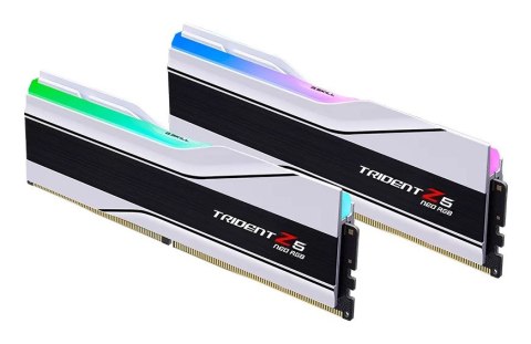 G.SKILL TRIDENT NEO AMD RGB DDR5 2X16GB 6400MHZ CL30 WHITE F5-6400J3039G16GX2-TZ5NRW G.SKILL TRIDENT NEO AMD RGB DDR5 2X16GB 6400MHZ CL30 WHITE F5-6400J3039G16GX2-TZ5NRW