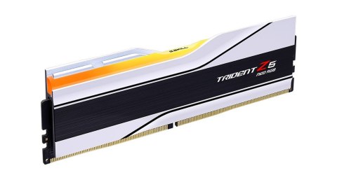 G.SKILL TRIDENT NEO AMD RGB DDR5 2X32GB 6000MHZ CL30-36 EXPO WHITE F5-6000J3036G32GX2-TZ5NRW G.SKILL TRIDENT NEO AMD RGB DDR5 2X32GB 6000MHZ CL30-36 EXPO WHITE F5-6000J3036G32GX2-TZ5NRW
