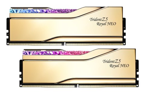 G.SKILL TRIDENT Z5 ROYAL RGB DDR5 2X32GB 6000MHZ CL28 NEO F5-6000J2836G32GX2-TR5NS G.SKILL TRIDENT Z5 ROYAL RGB DDR5 2X32GB 6000MHZ CL28 NEO F5-6000J2836G32GX2-TR5NS