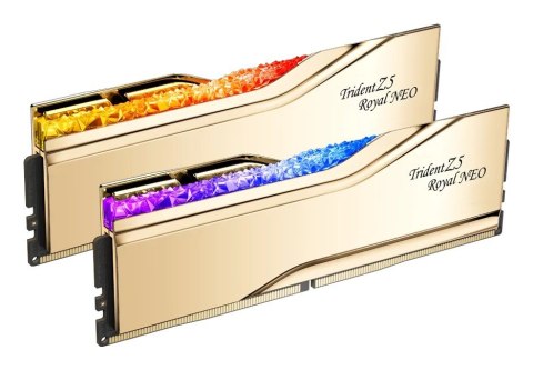 G.SKILL TRIDENT Z5 ROYAL RGB DDR5 2X32GB 6000MHZ CL28 NEO F5-6000J2836G32GX2-TR5NS G.SKILL TRIDENT Z5 ROYAL RGB DDR5 2X32GB 6000MHZ CL28 NEO F5-6000J2836G32GX2-TR5NS