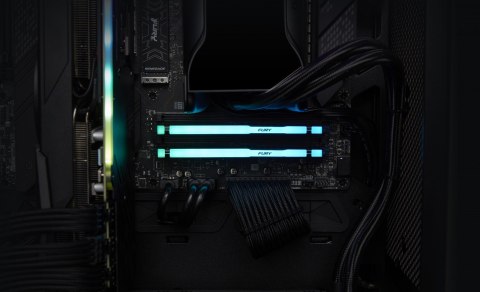 KINGSTON DDR5 64GB 6000MT/s CL30 DIMM (Kit of 2) FURY Beast RGB XMP KINGSTON DDR5 64GB 6000MT/s CL30 DIMM (Kit of 2) FURY Beast RGB XMP