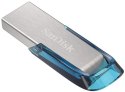 SanDisk DYSK SANDISK USB 3.0 ULTRA FLAIR 128GB NIEBIESKI 150MB/s