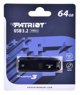 Patriot Memory PARTIOT FLASHDRIVE Xporter 3 64GB Type A USB3.2